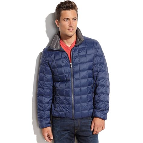 michael kors men puffer jacket|Michael Kors puffer coat packable.